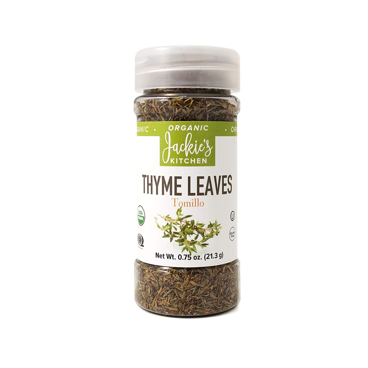 Jackie's Kitchen Organic Thyme , 0.75 Ounce