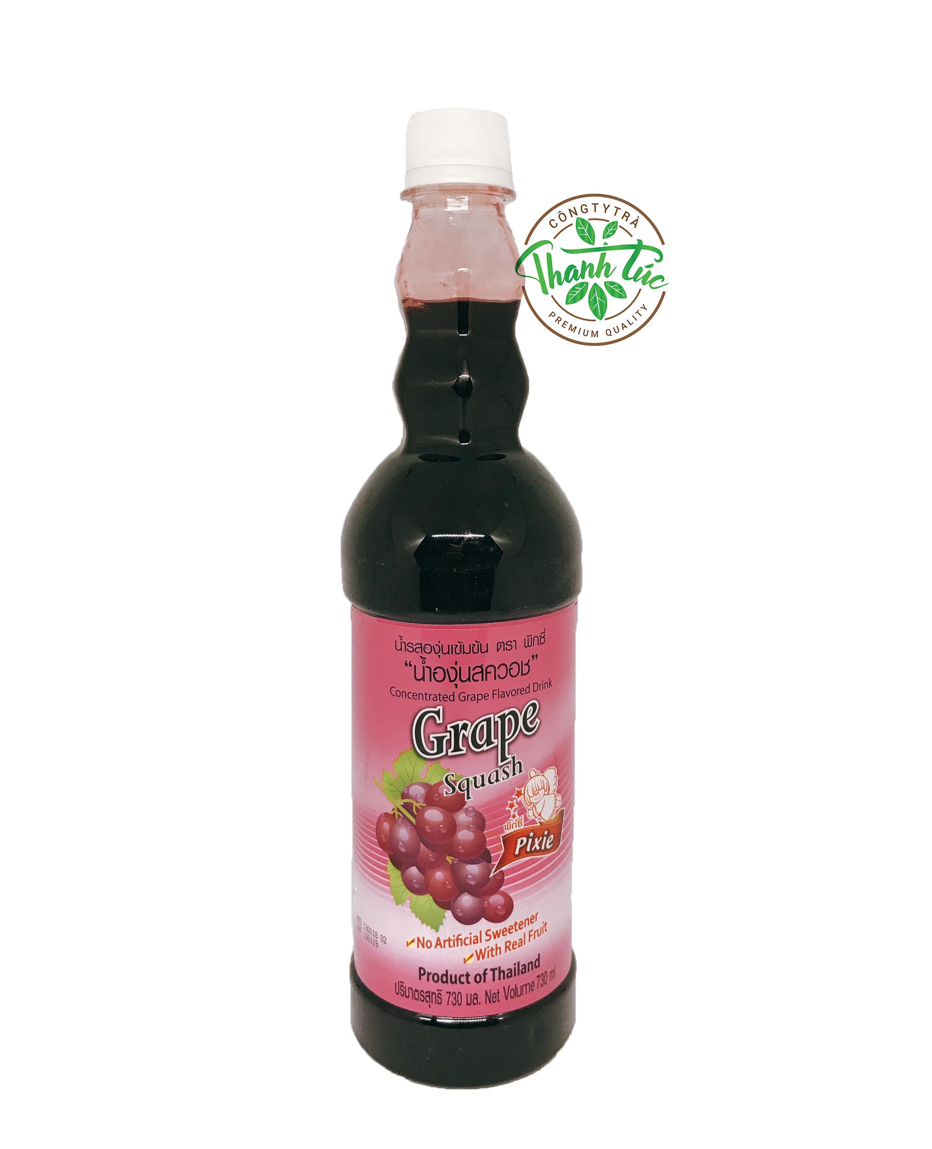 Siro Thái Lan Pixie Nho Chai 730ml
