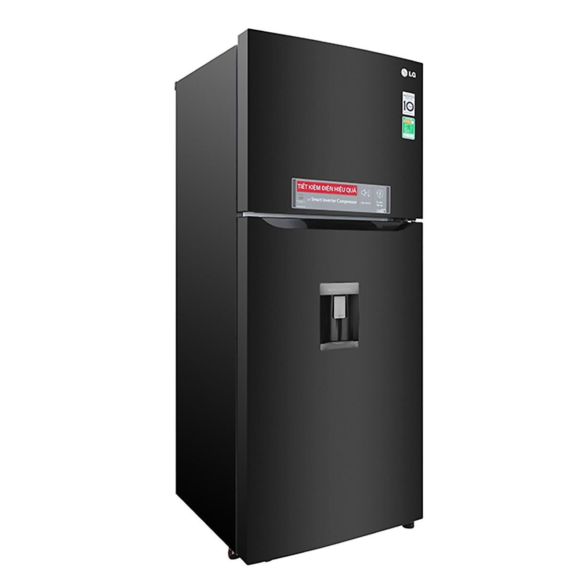 [Trả góp 0%] Tủ lạnh LG Inverter 340 lít  InstaView LBB33BLMAI - Hàng Chính Hãng - Mới 100%