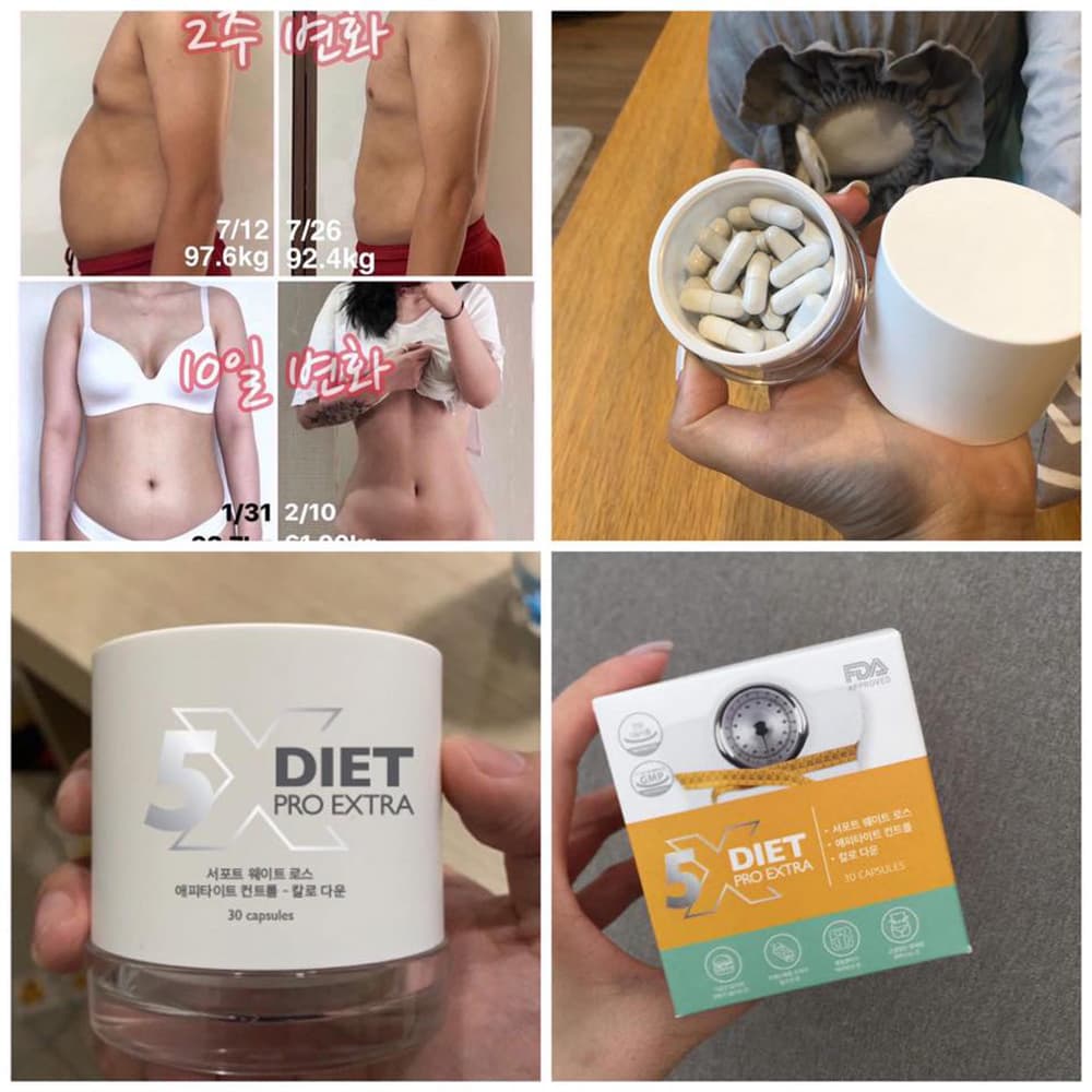 Giảm cân Genie x5 Diet Pro Extra 30 viên