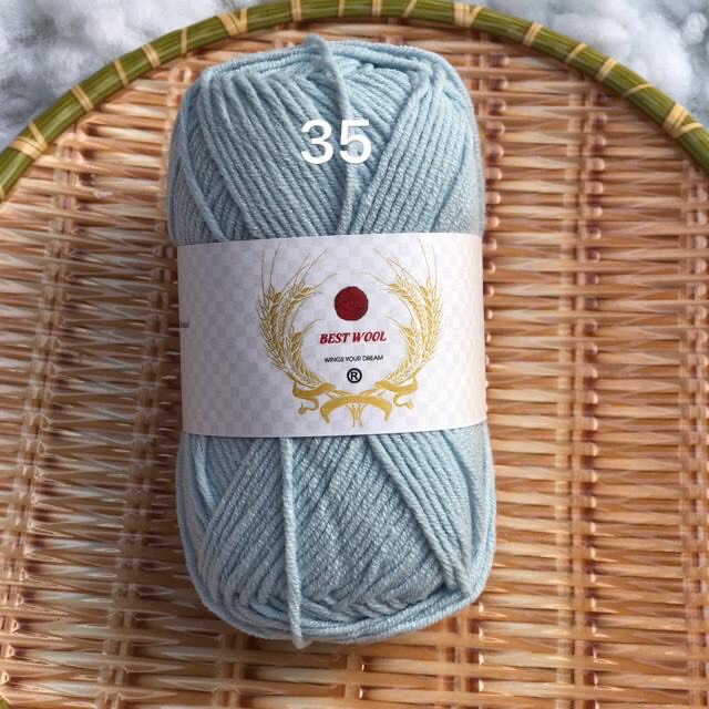 Len Best Wool cuộn 50g ( từ màu 21 đến 40)