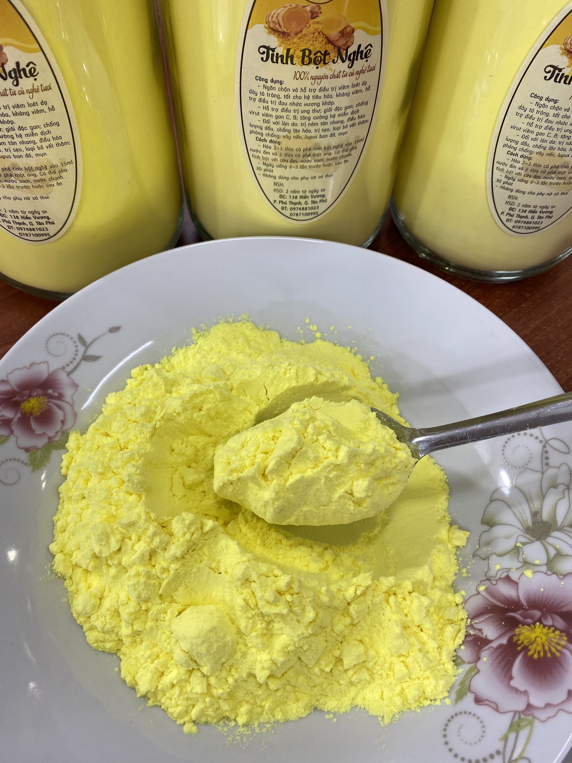 Tinh bột nghệ nguyên chất
