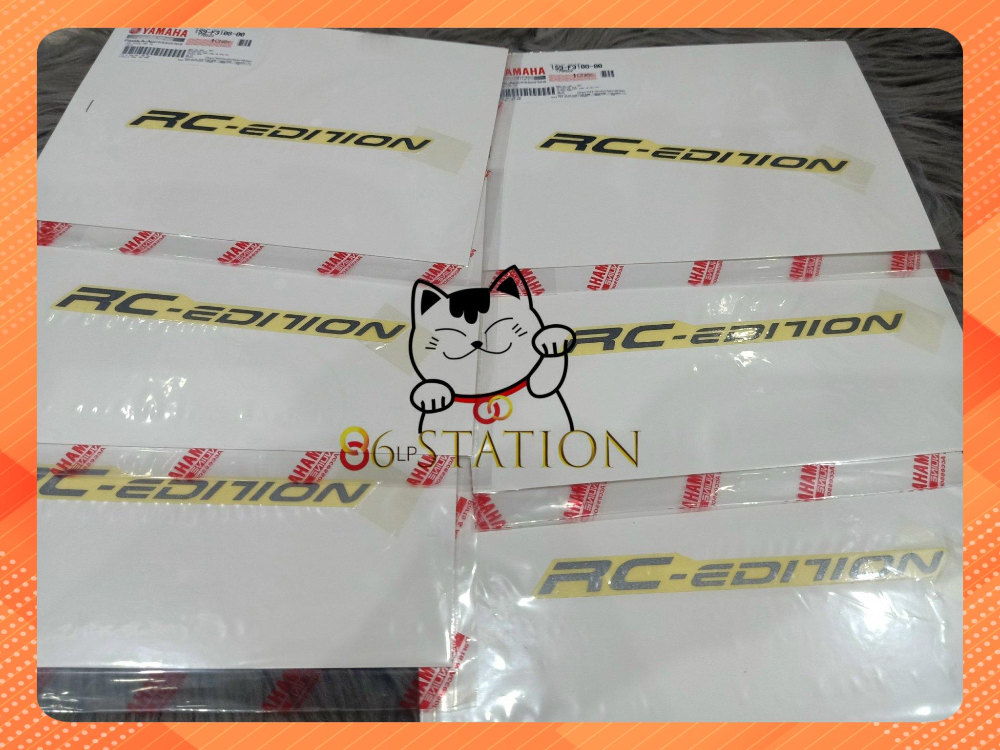 Tem dán phuột trước yamaha RC EDITION