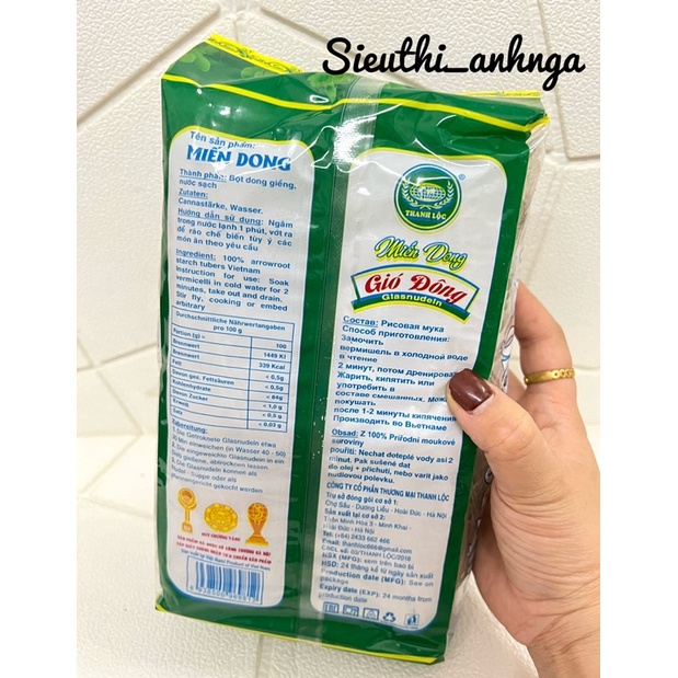 Miến Dong Gió Đông Gói 250g