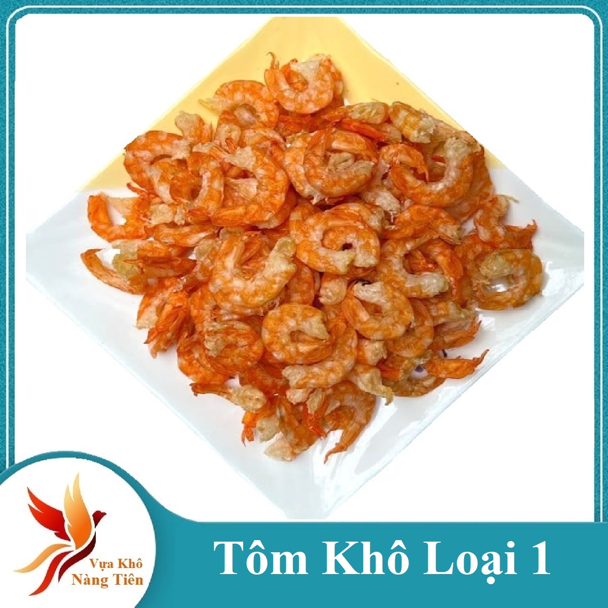 1 kg Tôm khô loại to, Tôm nõn khô nấu canh -- Vựa Khô Nàng Tiên