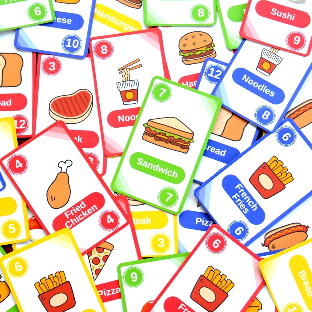 GO FISH GAME " FOOD"