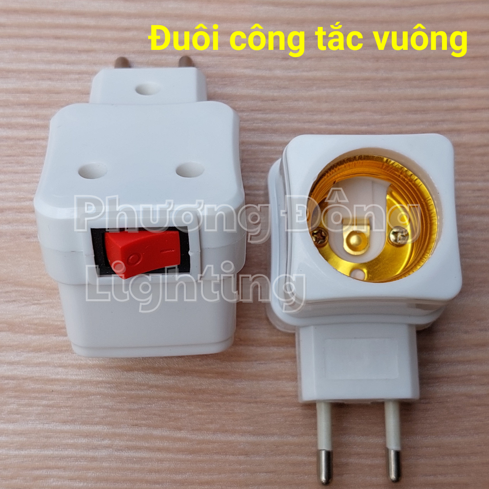 Đuôi đèn xoáy treo lò xo E27 các loại