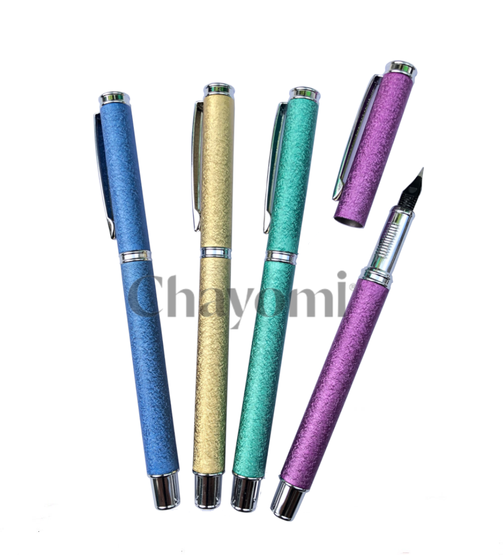 Bút máy ngòi lá tre, ngòi tách đôi, 05 Ouguwen (thanh đậm rõ, ngòi calligraphy) Bút luyện chữ