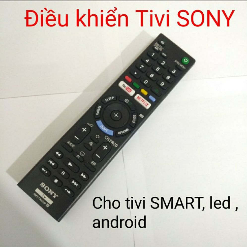 Điều khiển tivi sony smat led android TX300p chinh hãng