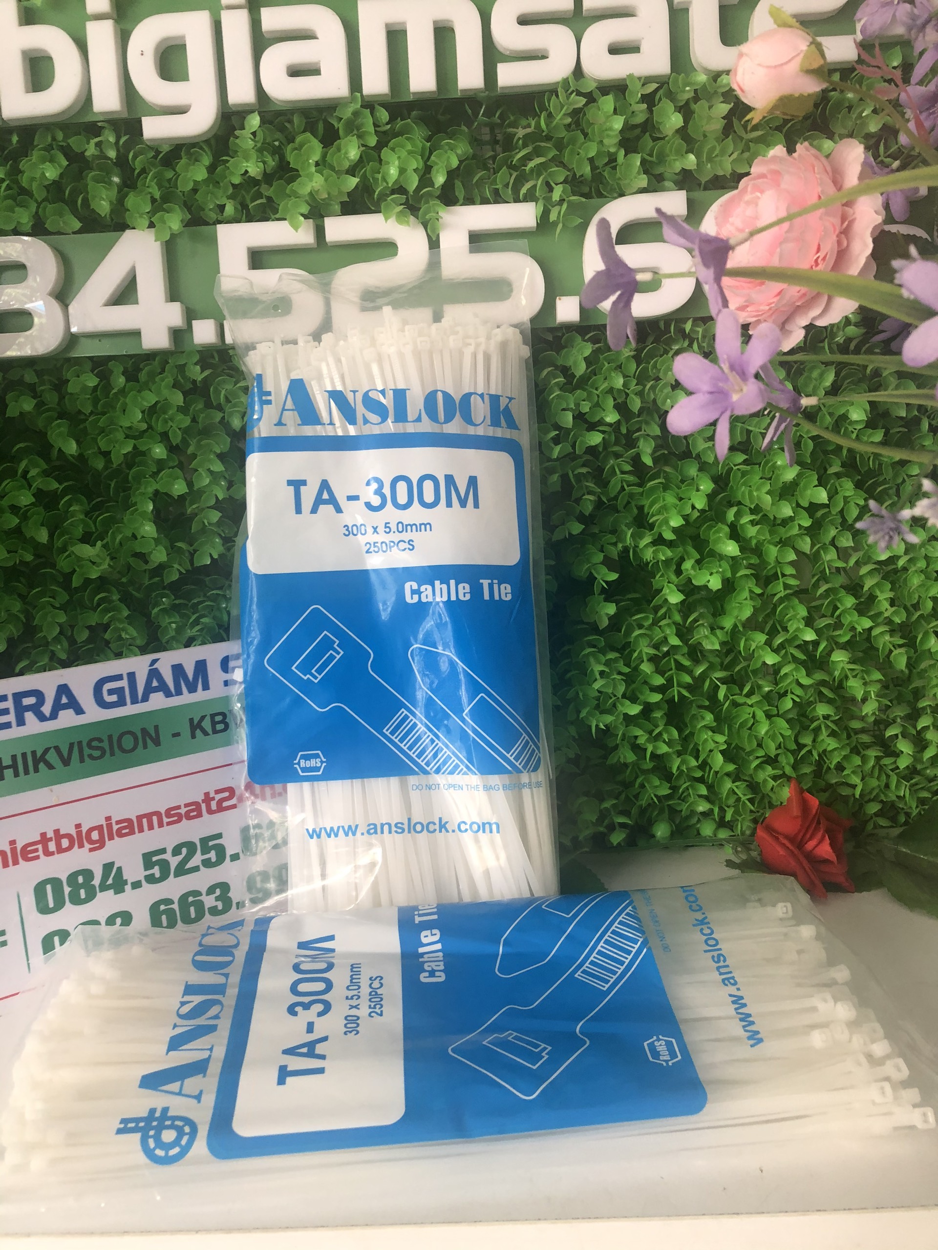 Dây Thít Các Loại Dùng Thi Công - 30cm (250 sợi)