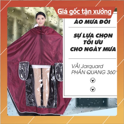 [ RẺ VÔ ĐỐI- GIẢM 20K SHIP ] Áo mưa 1 đầu, 2 đầu cánh dơi thời trang siêu bền, chất liệu vải dù chống thấm tuyệt đối , có đai phản quang an toàn, Ao mua canh doi thoi trang sieu ben, chat lieu vai du chong tham tuyet doi danh cho ca nam va nữ