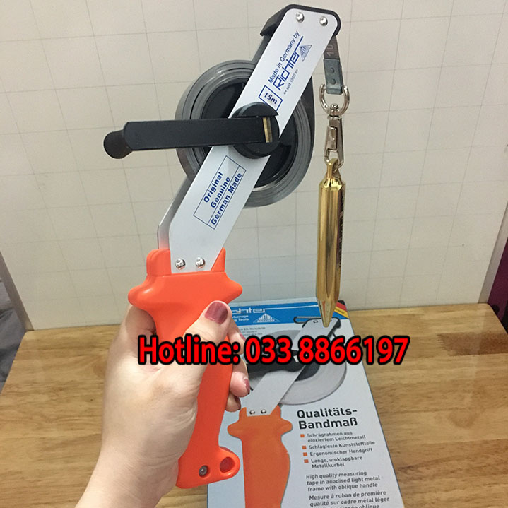 Thước đo bồn xăng dầu cao cấp Đức Richter 15 m