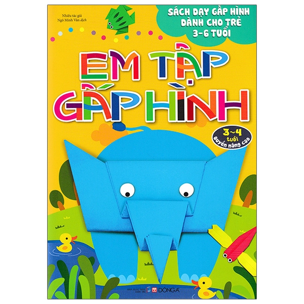 Fahasa - em tập gấp hình 3-4 tuổi - nâng cao