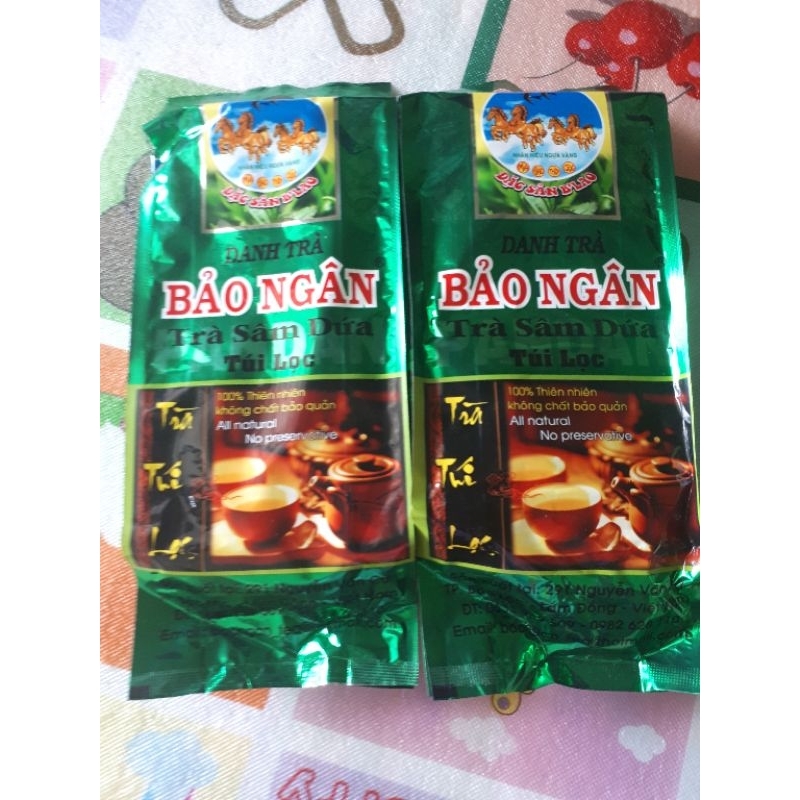 Trà túi lọc sâm dứa Bảo Ngân 350g