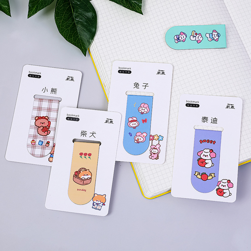 Bookmark đánh dấu sách hoạt hình cô bé dễ thương