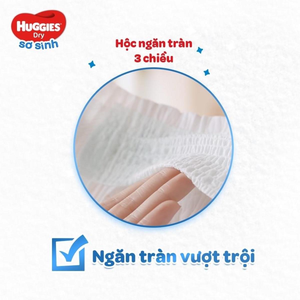 [HCM]Tã dán sơ sinh Huggies S88 mới 88 miếng (4-8kg)