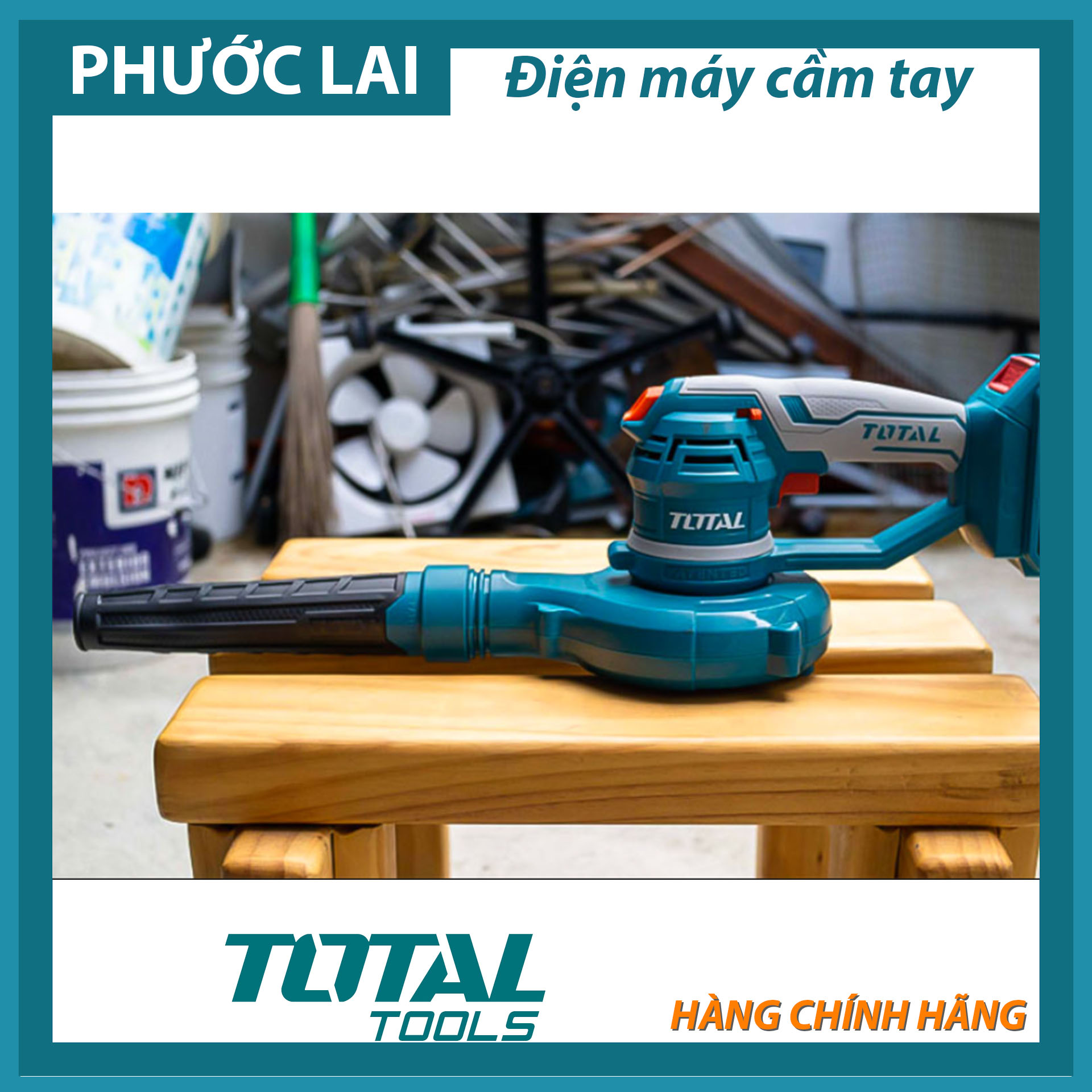Máy thổi bụi dùng pin 20V Total TABLI2001