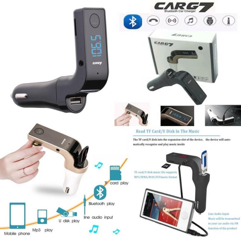 [HCM]USB bluetooth cho xe hơi CARG7 5 in 1