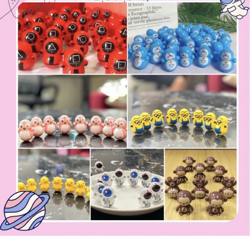 Lật đật đồ chơi mini siêu đáng yêu cho bé