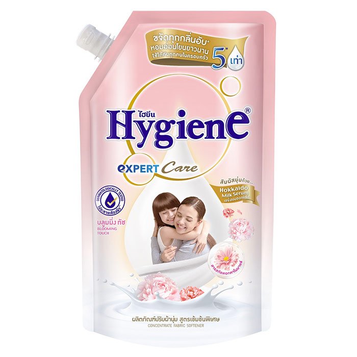 Nước Xả Vải Đậm Đặc Hygiene 1300ml (Hồng Phấn)
