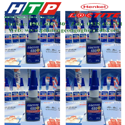 Keo dán đa năng khô nhanh loctite 480 - 20gr