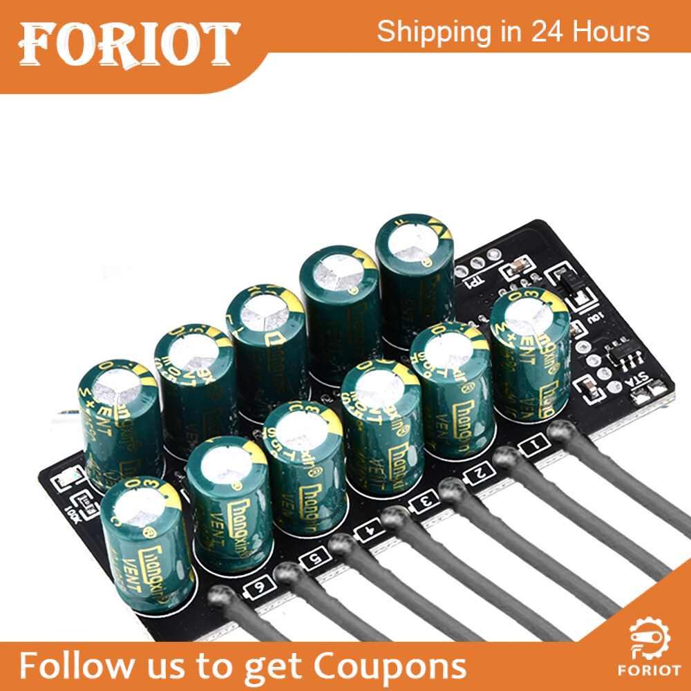 Foriot Bộ Cân Bằng Cân Bằng Chủ Động 3S 4S 6S 7S 2A Tụ Điện Cân Bằng Pin Chủ Động Lithium Lifepo4 Truyền Năng Lượng