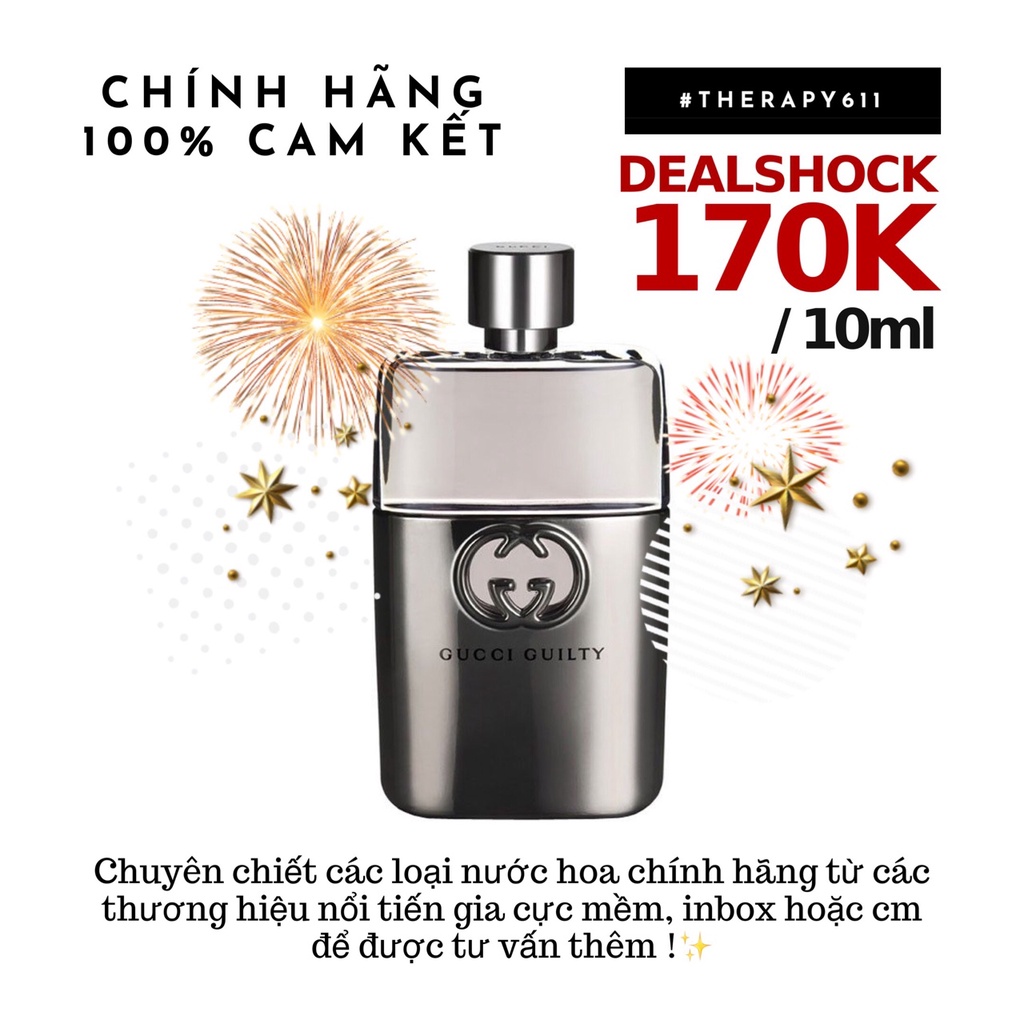 Nước hoa nam Gucci Guilty Pour Homme EDP
