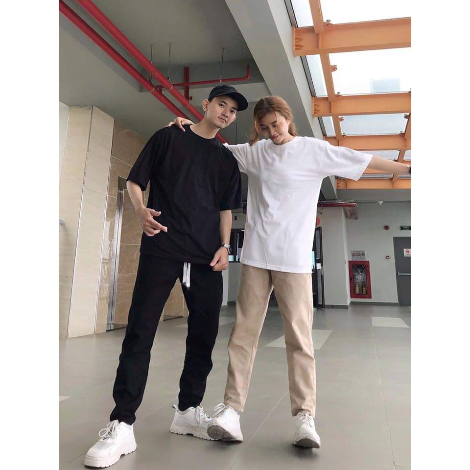 [HCM][HÀNG CAO CÂP] ÁO THUN TRƠN OVERSIZE TEE UNISEX