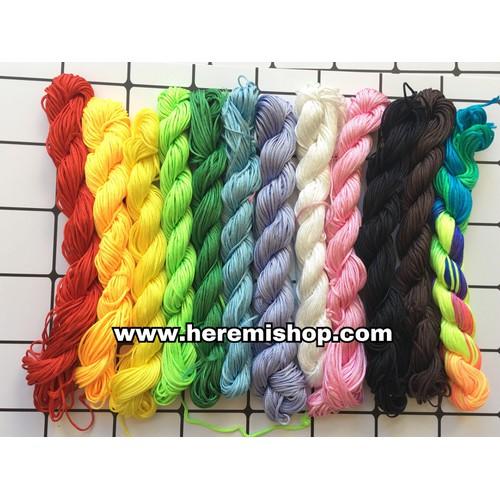 Dây đan vòng tay phong thủy 1mm - dây may mắn - Du1mm