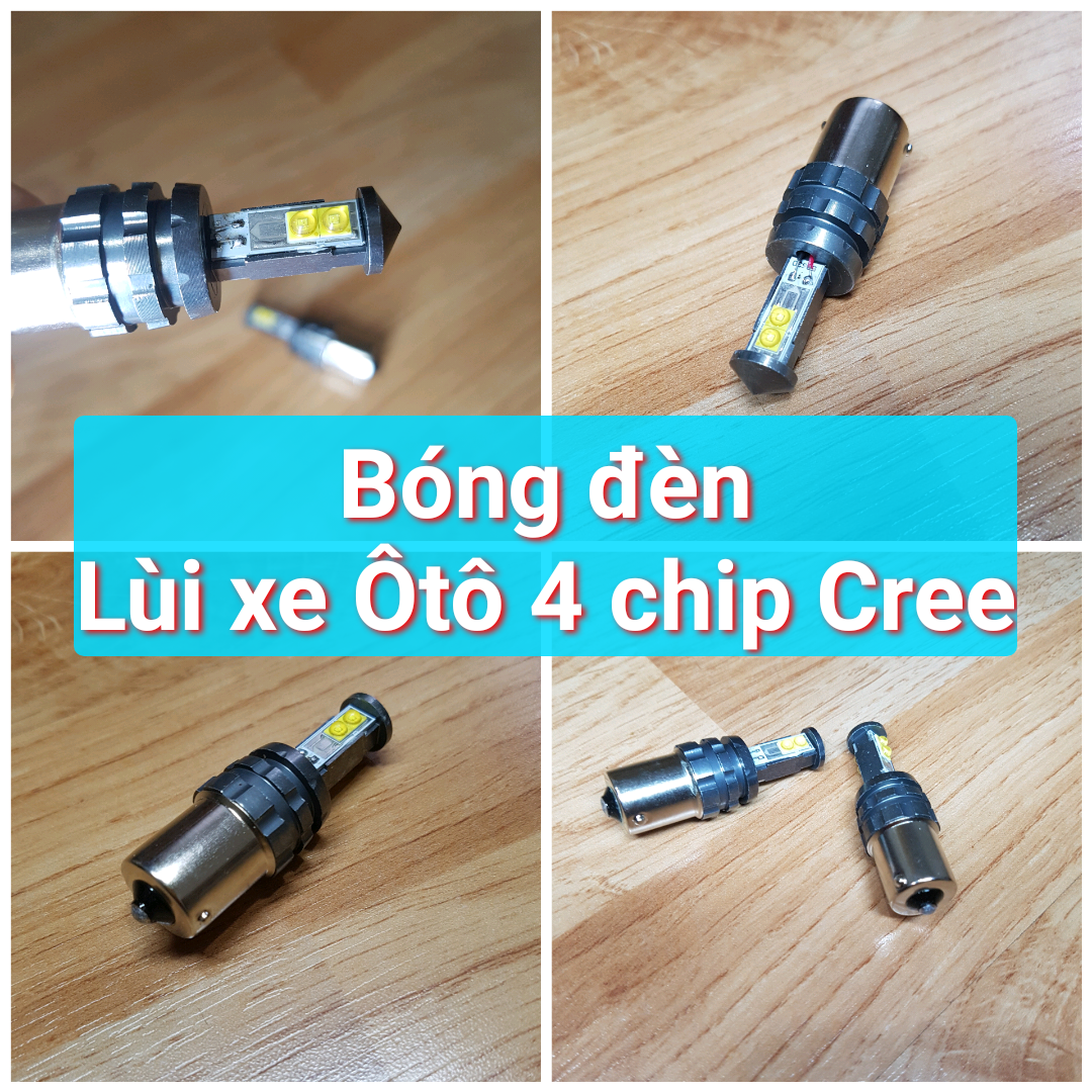 Bóng đèn Lùi De xe Ôtô chip Led Cree USA