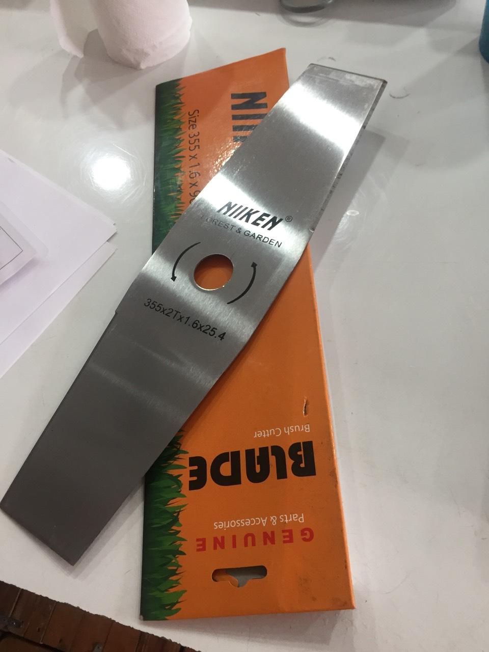 [HCM]Lưỡi cắt cỏ Chữ Nhật - CHẤT LIỆU NIKEN TRẮNG-Nhật Bản - NIKEN-3T