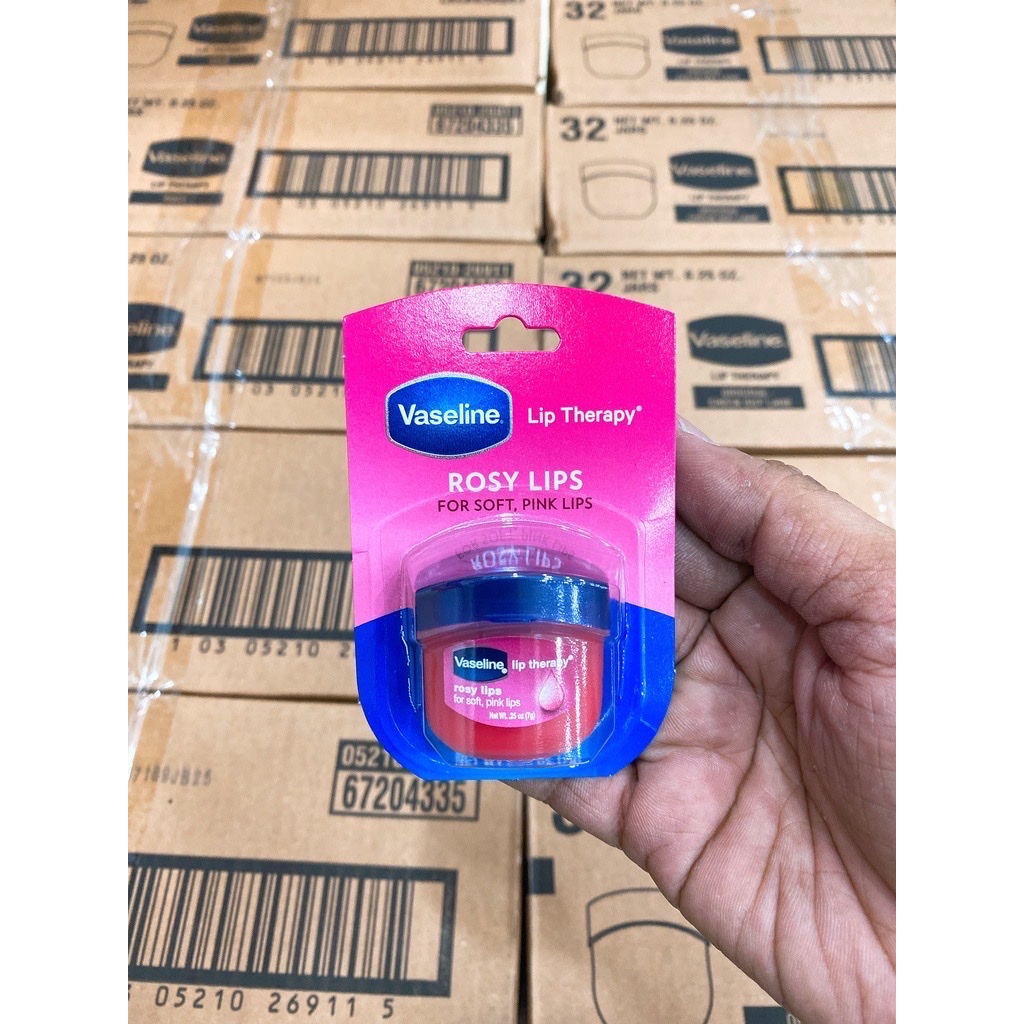 Son dưỡng môi Vaseline 7g mẫu mới Mỹ