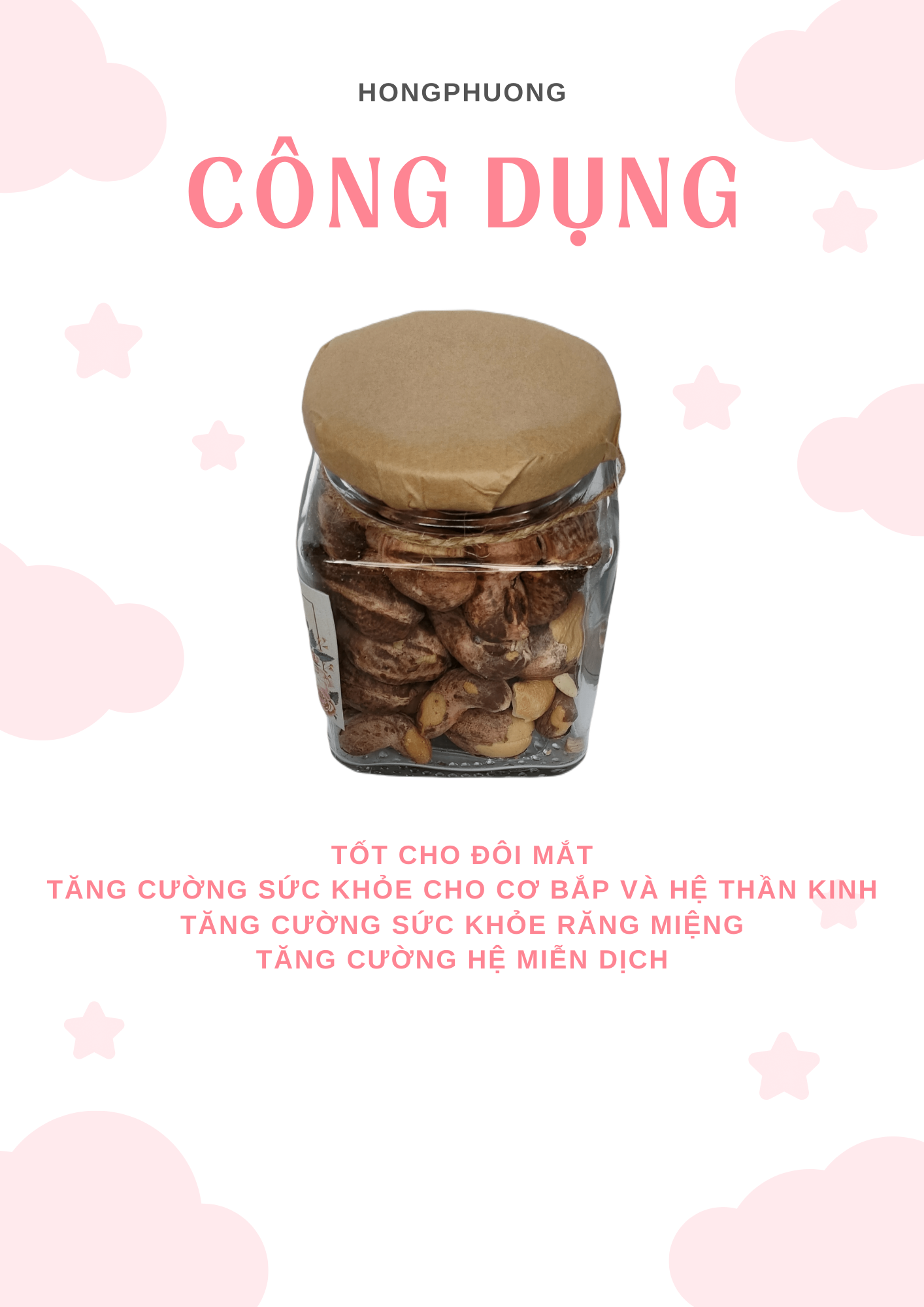 HẠT ĐIỀU VỎ LỤA (Hủ Thủy Tinh)