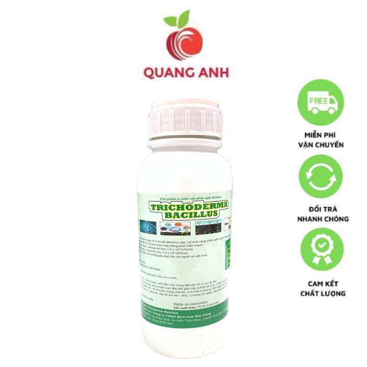[FreeShip] Chế phẩm Trichoderma Bacillus - Chai 500ml