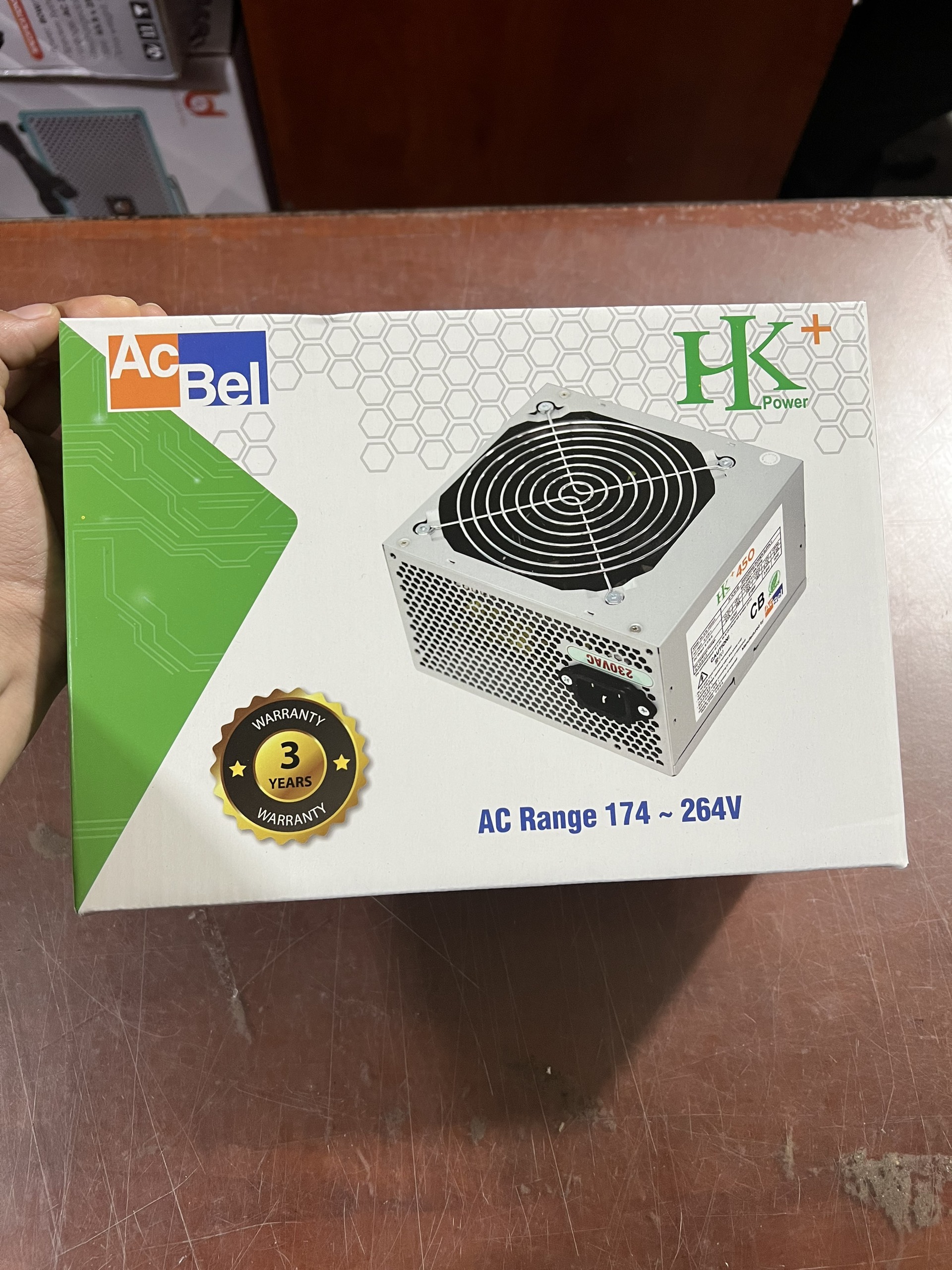 Nguồn Acbel HK+ 350W + Dây Nguồn