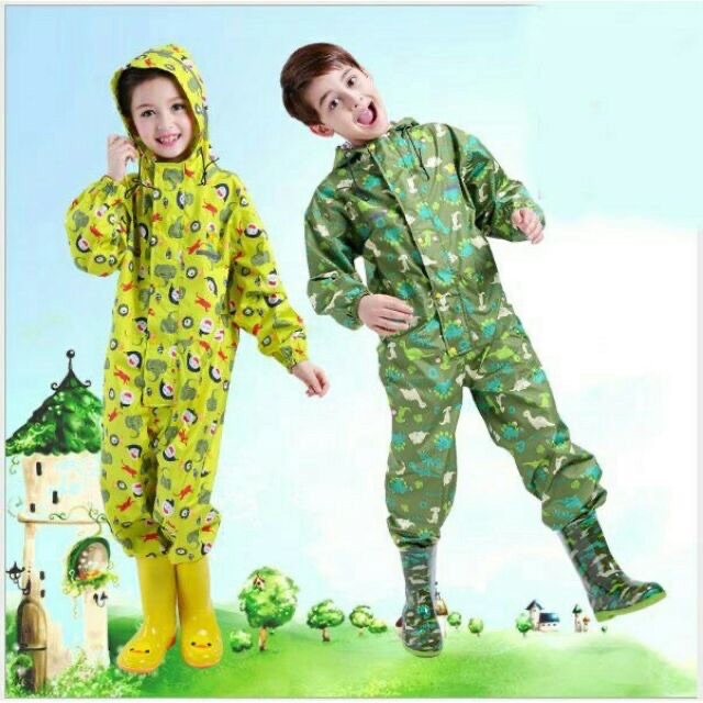 [HCM]Bộ áo mưa trẻ em ( đủ size- hàng tốt)