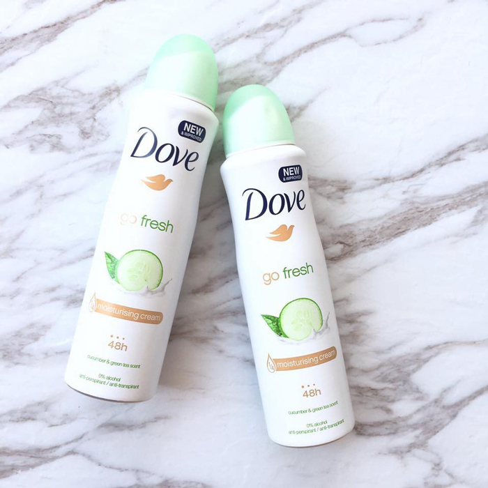 Xịt khử mùi Dove Dưỡng da Sáng mịn dành cho nữ, 150ml