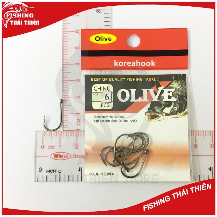 Lưỡi câu cá Chinu Olive