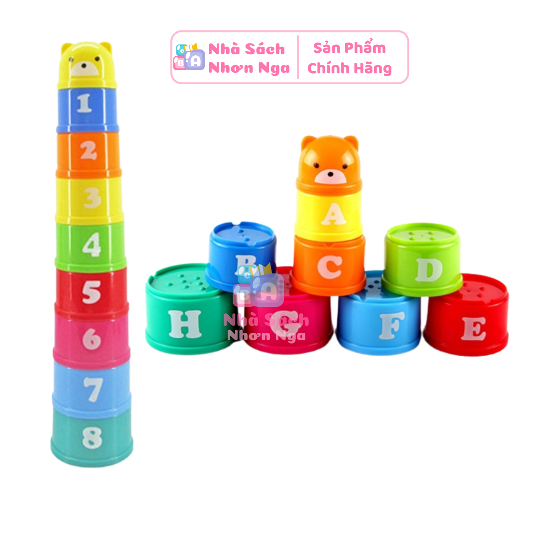 ĐỒ CHƠI THÔNG MINH CỐC XẾP CHỒNG CHO BÉ