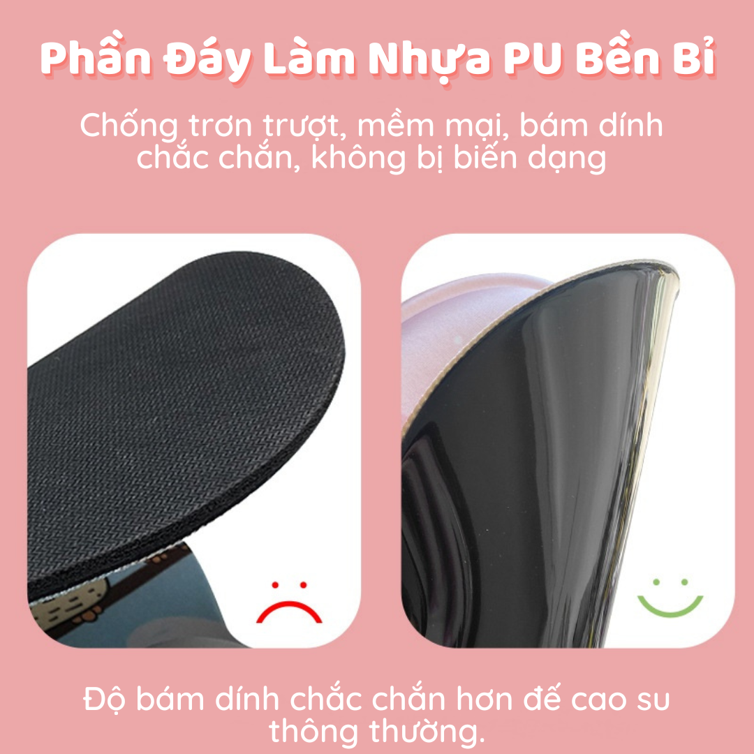 Miếng Lót Chuột Dễ Thương Có Đệm Kê Cổ Tay