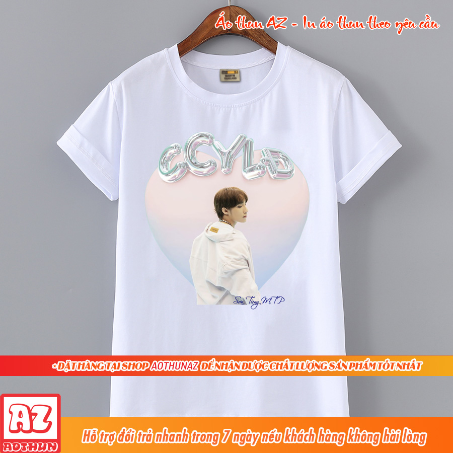 Áo thun SKY in hình Sơn Tùng MTP - Chắc có yêu là đây M2630