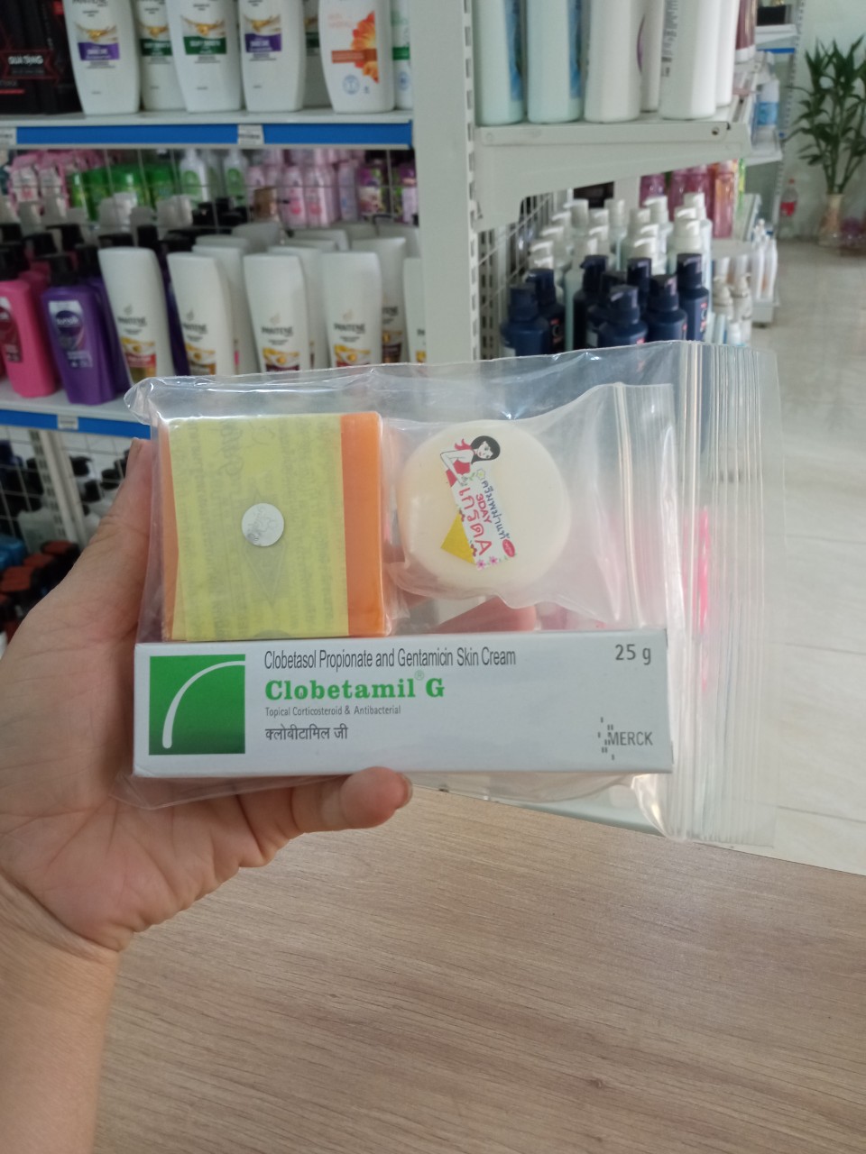 SÉT 3 MÓN CLOBETAMIL G HÀNG THÁI LAN