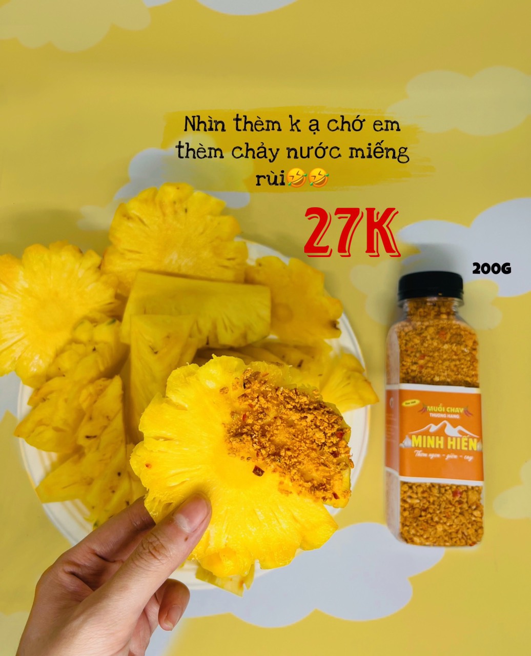 MUỐI CHAY THƯỢNG HẠNG MINH HIẾN 75G