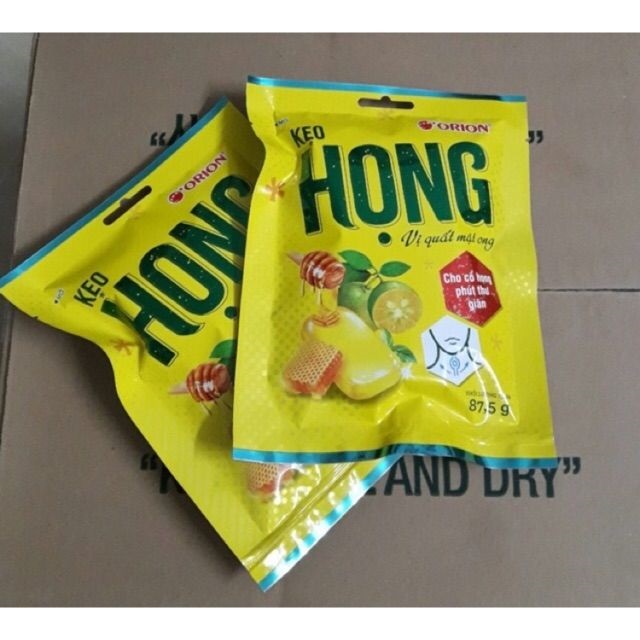 Kẹo Họng Vị Quất Mật ong Orion