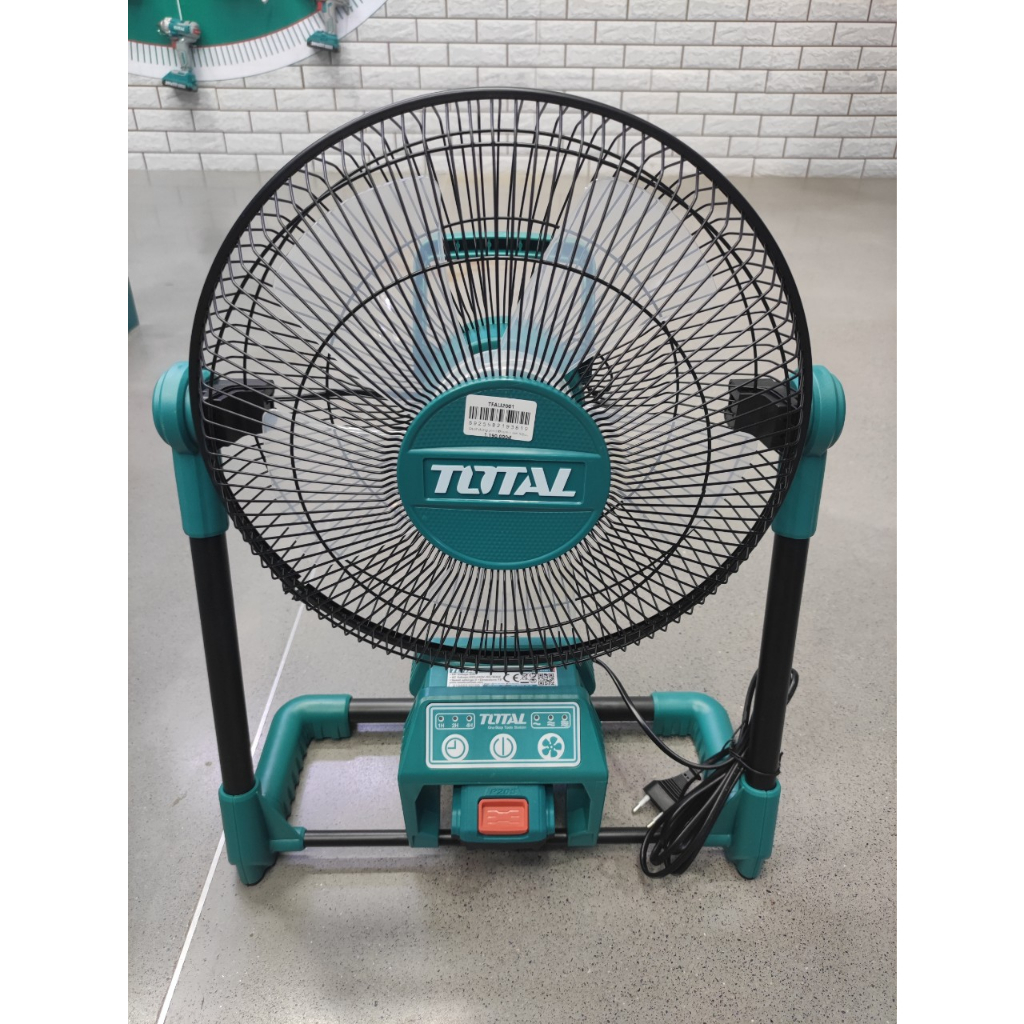 Quạt máy dùng pin 20v total / tfali2001 / có thể sử dụng điện / sản phẩm chưa bao gồm pin xạc
