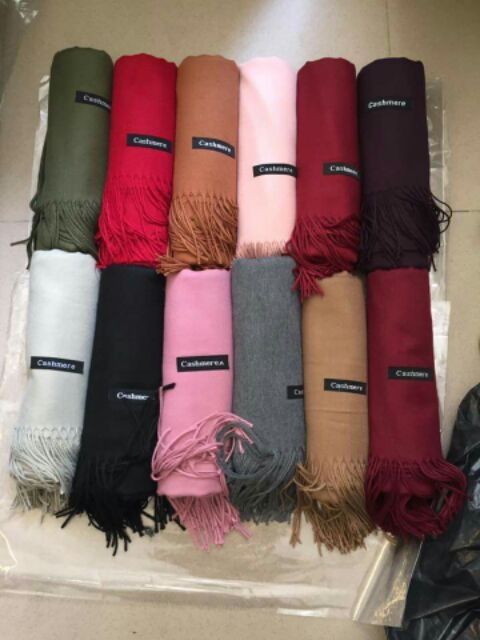 KHĂN QUÀNG CASHMERE HÀNG ĐẸP