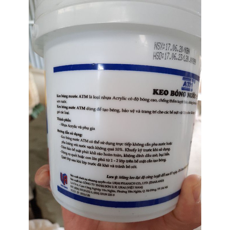 Keo bóng nước ATM đậm đặc