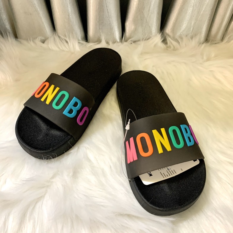 DÉP THÁI LAN NỮ QUAI NGANG MONOBO CAO SU ÊM DẺO THỂ THAO NICOLE RAINBOW giá rẻ
