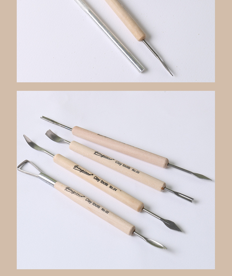 Bộ Dụng Cụ làm Đất Sét Đất nặn Giorgione (11 món)