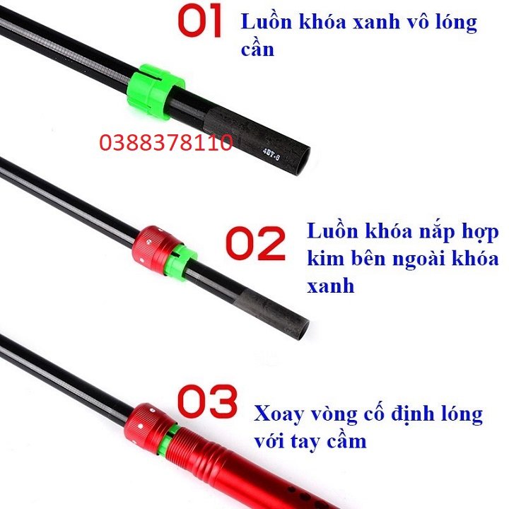 Hạ Lóng Cần Câu Tay